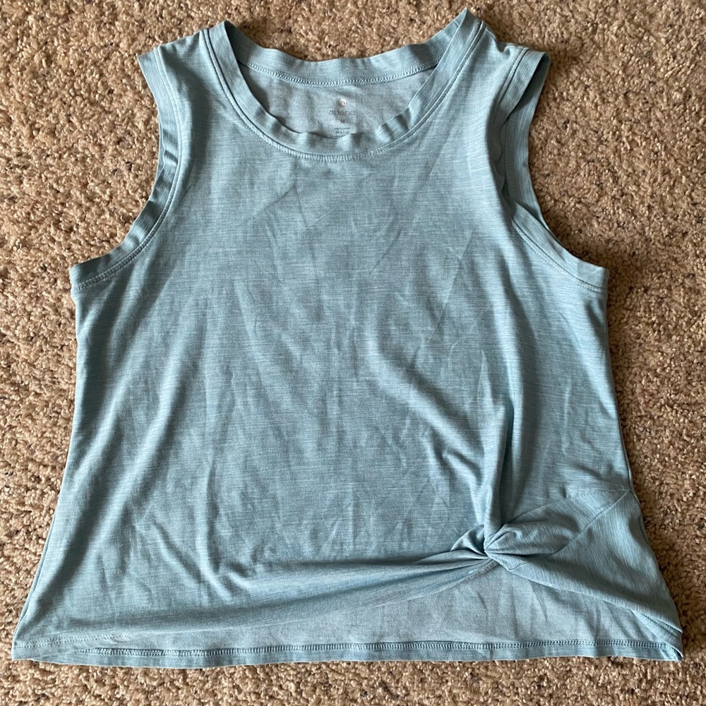 Apana Blue Sleeveless top, size medium